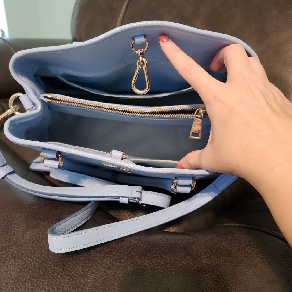 Baby Blue Coach Margot Carryall